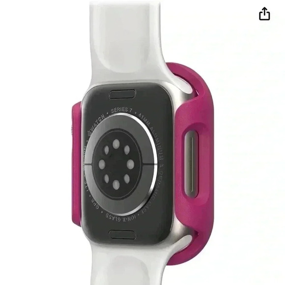 Otter box Apple Watch Series 7 41 mm case protector. New pink, and red. - Picture 5 of 12